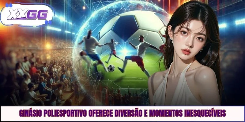 Ginásio Poliesportivo oferece diversão e momentos inesquecíveis